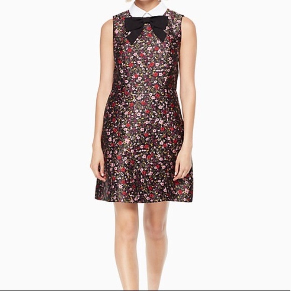Kate Spade boho floral jacquard dress